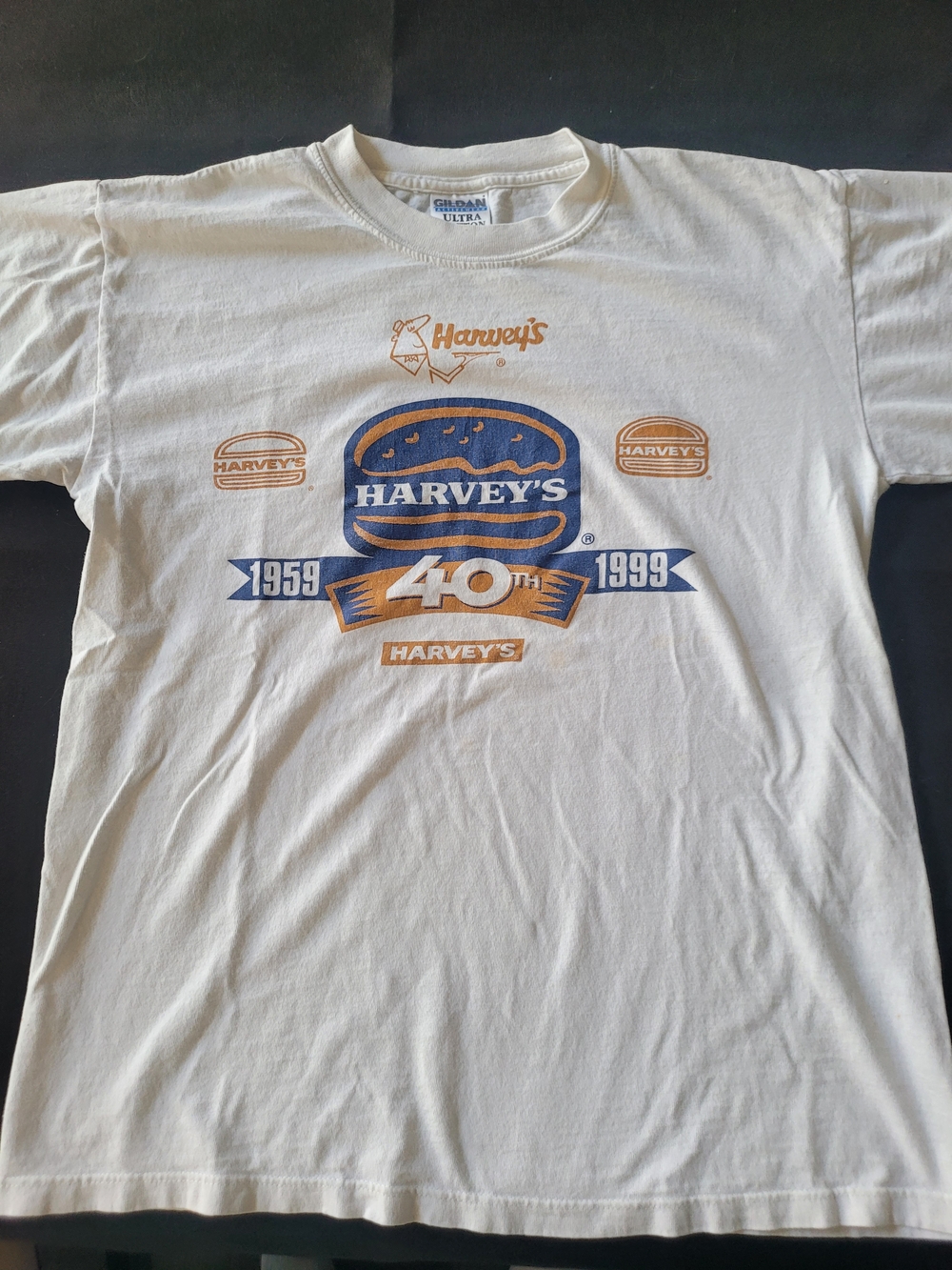 Vintage 1999 HARVEY'S Anniversary Tee